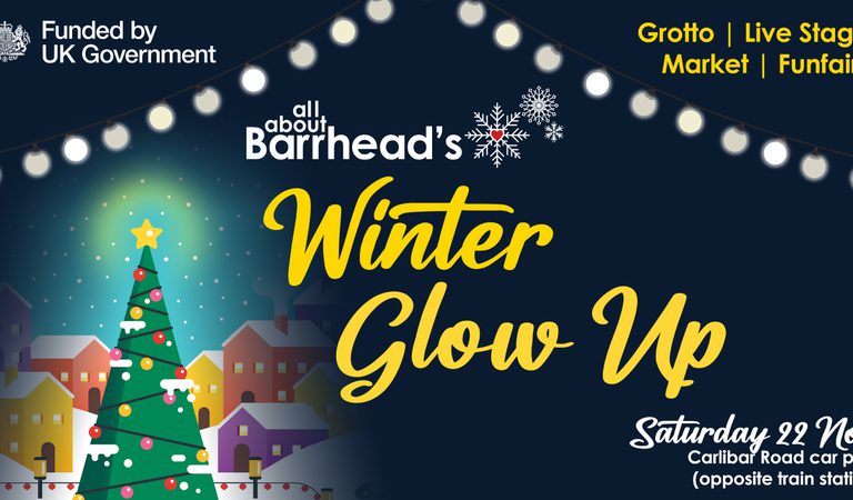 Glow up facebook event banner